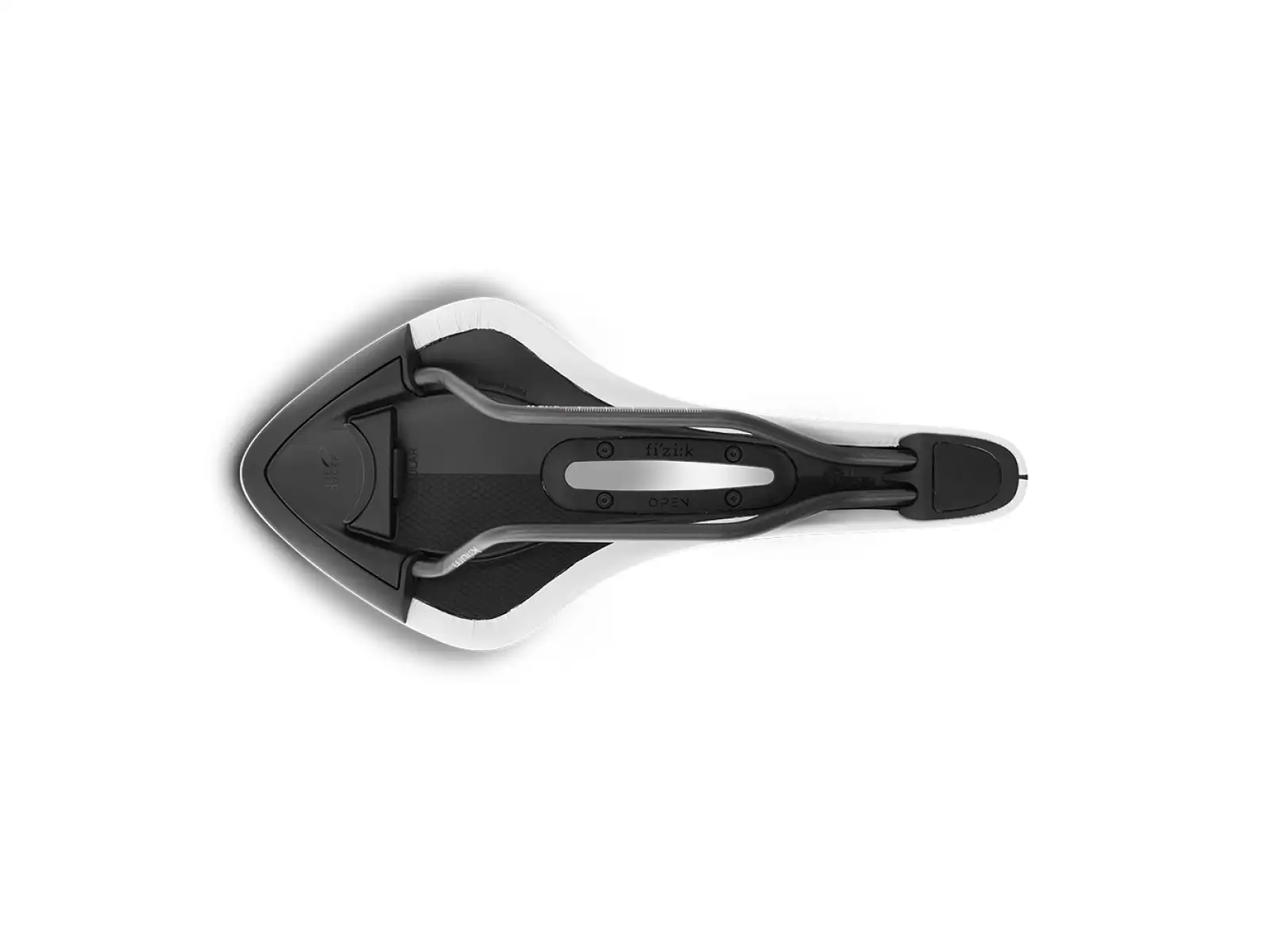 Fizik Arione R3 Open Regular sedlo 132 mm White Edition