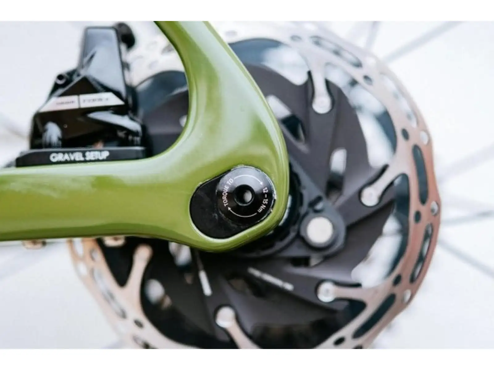 Cervélo Rouvida Force XPLR AXS 1 silniční elektrokolo Expedition Green