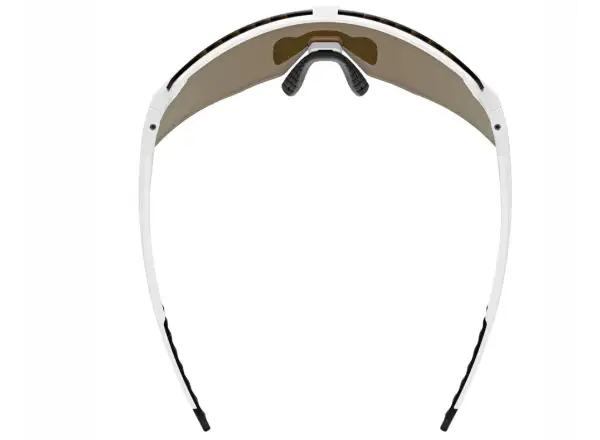 Uvex Pace Stage ColorVision brýle White Matt/Mirror Green