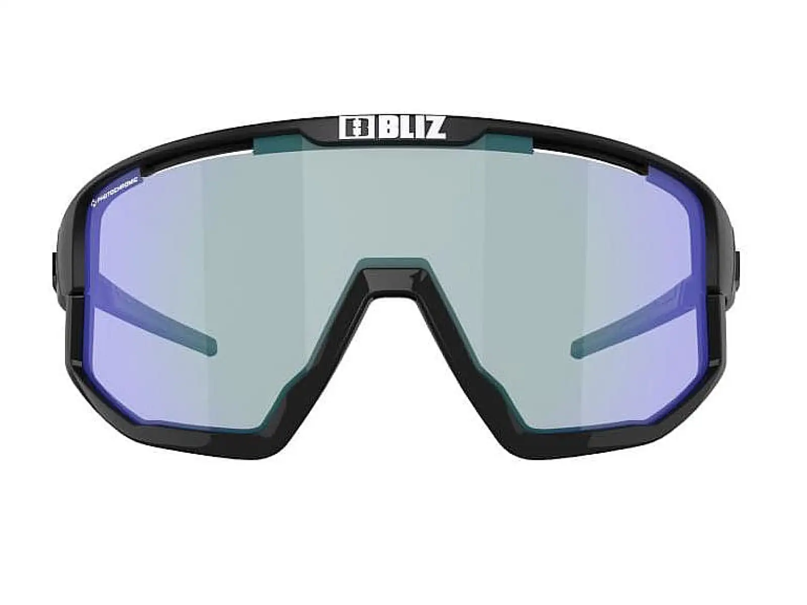 Bliz Fusion Nano Optics cyklistické brýle Matt Black Photocromic Brown/Blue Multi Cat. 1-3