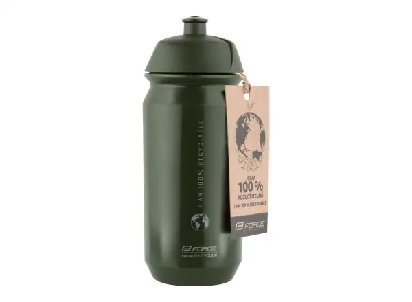 Force Bio Earth cyklistická láhev 500 ml zelená/šedá