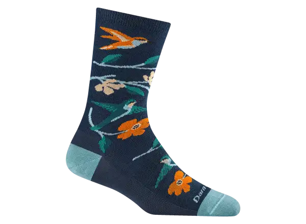 Darn Tough Birds of a Feather Crew Lightweight dámské ponožky Midnight