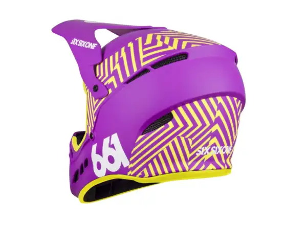 661 Reset downhill přilba Dazzle Purple