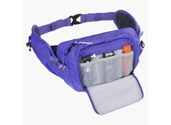 Evoc Hip Pack 3 + hydrovak 1,5 cyklistická ledvinka Violet