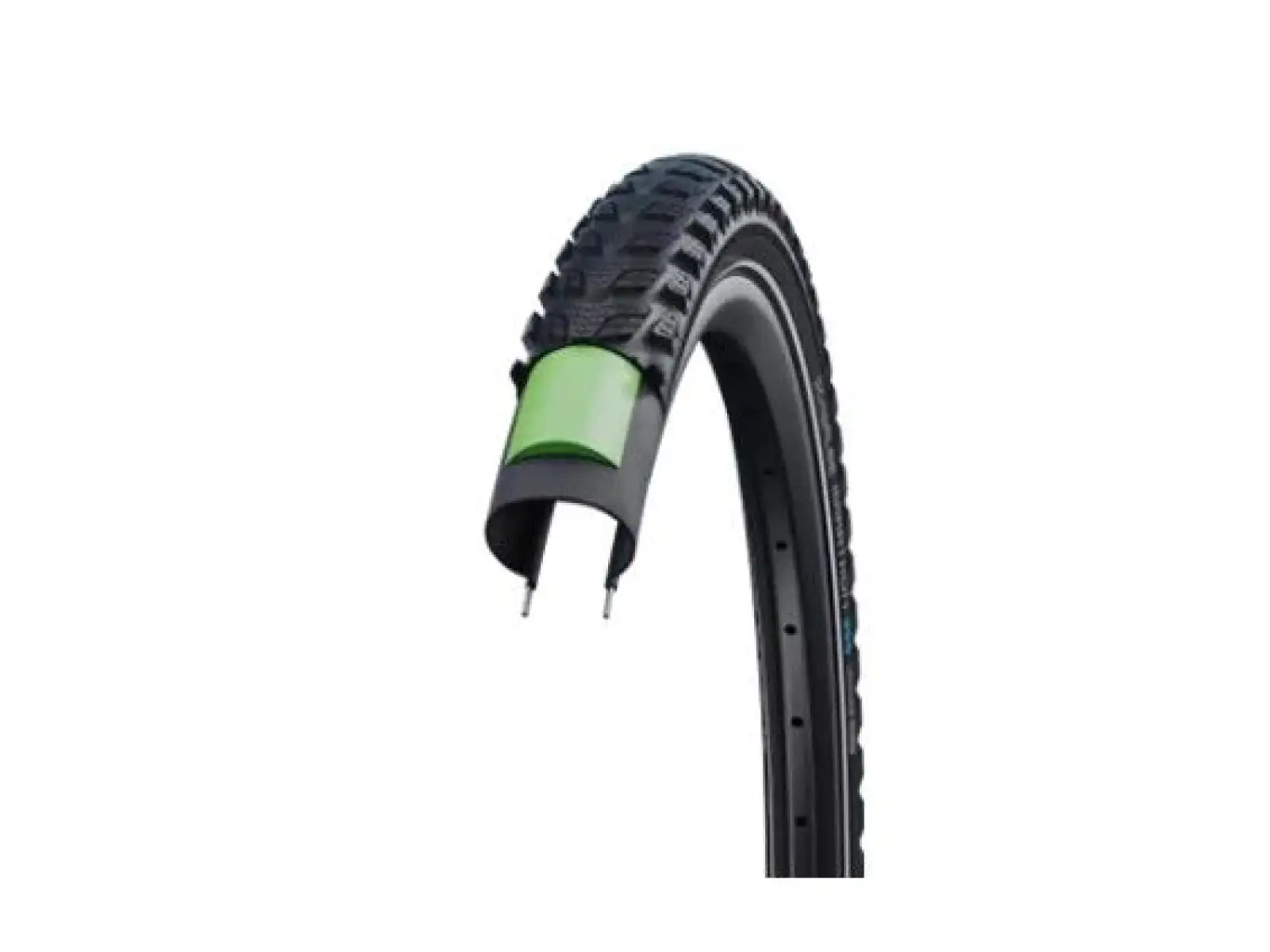 Schwalbe Marathon 365 Performance GreenGuard E-50 20x1,50" MTB plášť drát Black Reflex