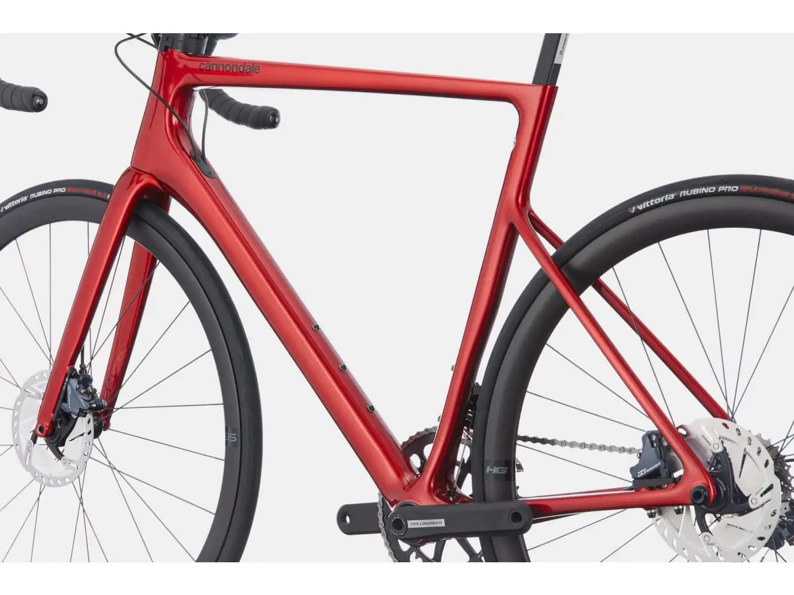 Cannondale SuperSix Evo Hi-Mod Disc Ultegra silniční kolo Candy Red