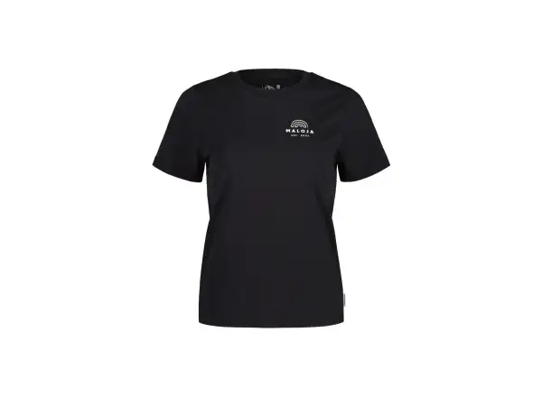 Maloja KanzelM. dámské triko krátký rukáv Deep Black