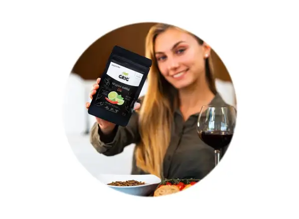 Grig křupaví cvrčci Chilli & lime 20 g