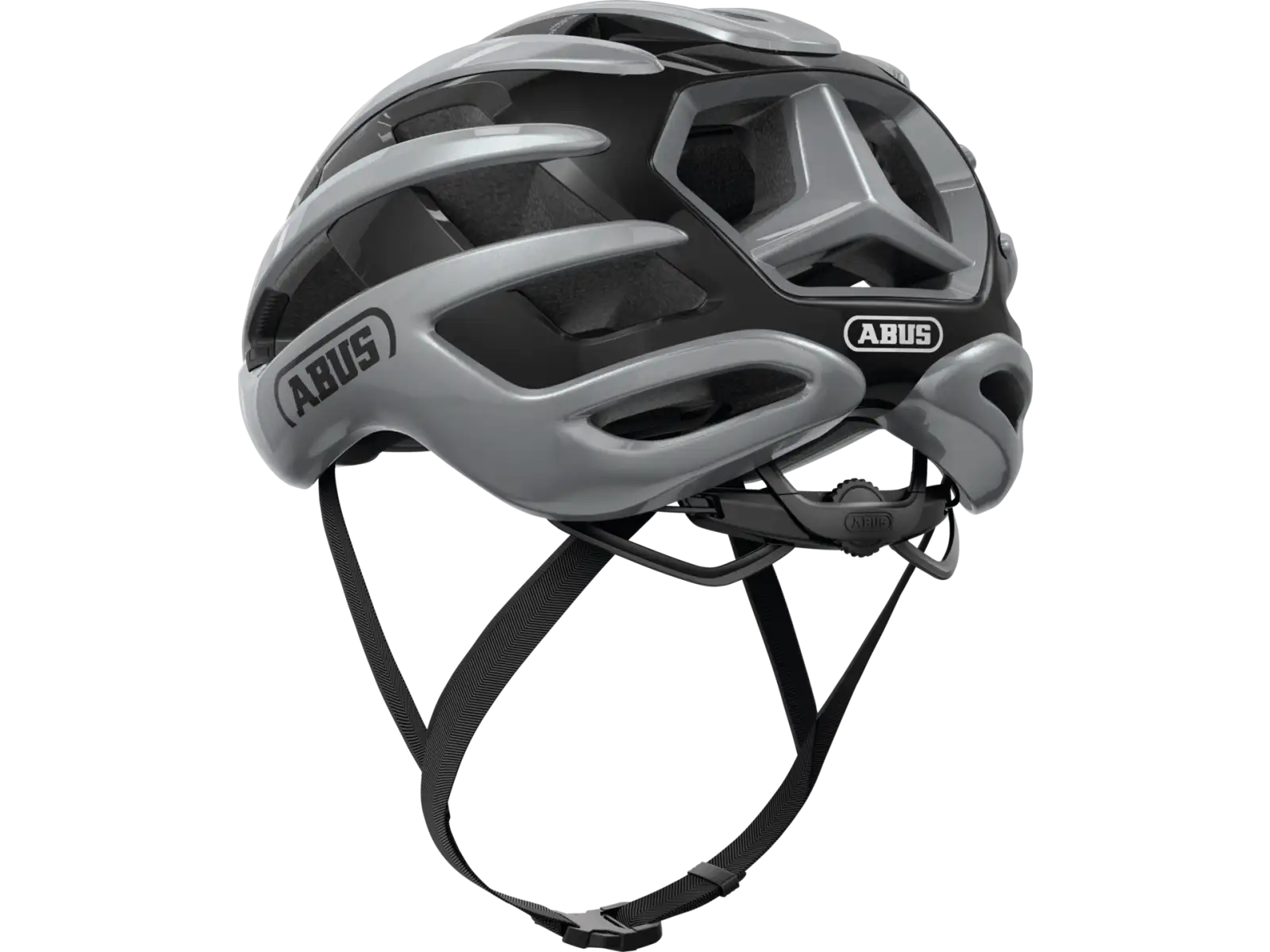 Abus AirBreaker 2.0 silniční přilba Graphite Silver