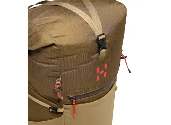Haglöfs Magma Rolltop 40 WR batoh Teak Brown/Oak Brown 40l