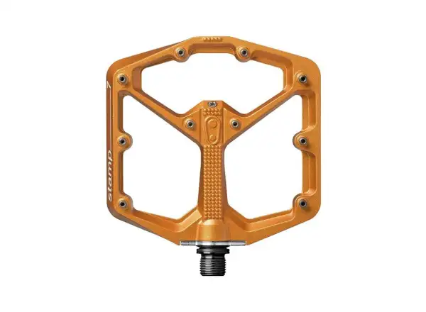 Crankbrothers Stamp 7 Large platformové pedály Orange