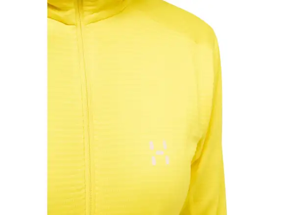 Haglöfs L.I.M Mid Multi Hood dámská mikina s kapucí žlutá