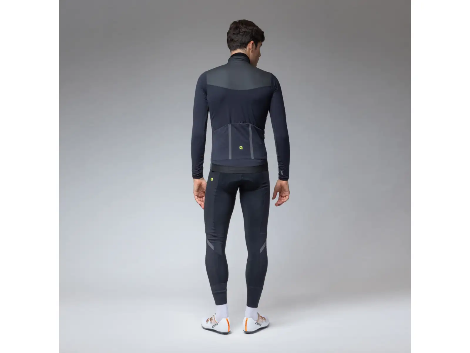 Alé R-EV1 Wool Speed pánská zimní cyklistická bunda Black