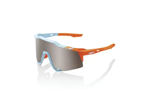 100% SPEEDCRAFT HiPER Silver Mirror brýle s fotochromatickými skly modrá/oranžová/stříbrná