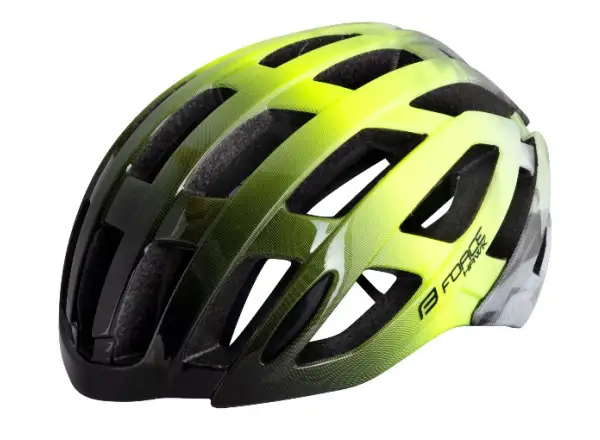 Force Hawk přilba černá/fluo