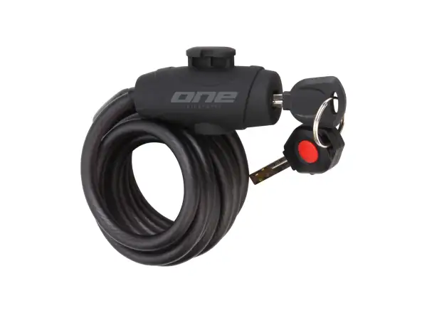 One Bikeparts SK.Lock 12.150 zámek black/grey 12mm/150cm
