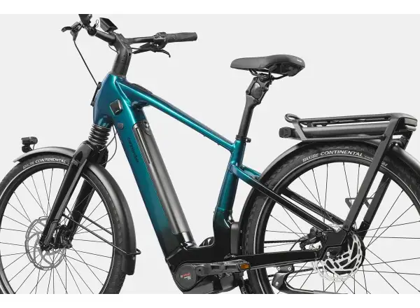 Cannondale Mavaro 1 městské elektrokolo Deep Teal