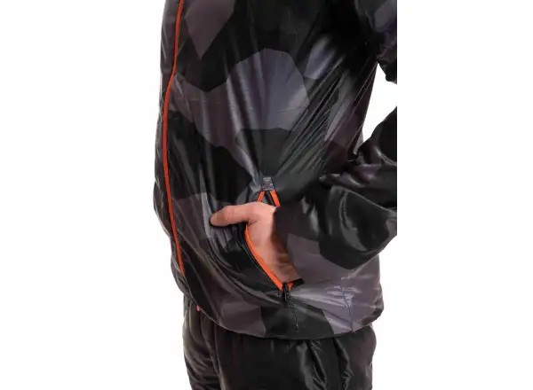 2117 of Sweden Murjek pánská zateplovací bunda Black Camo
