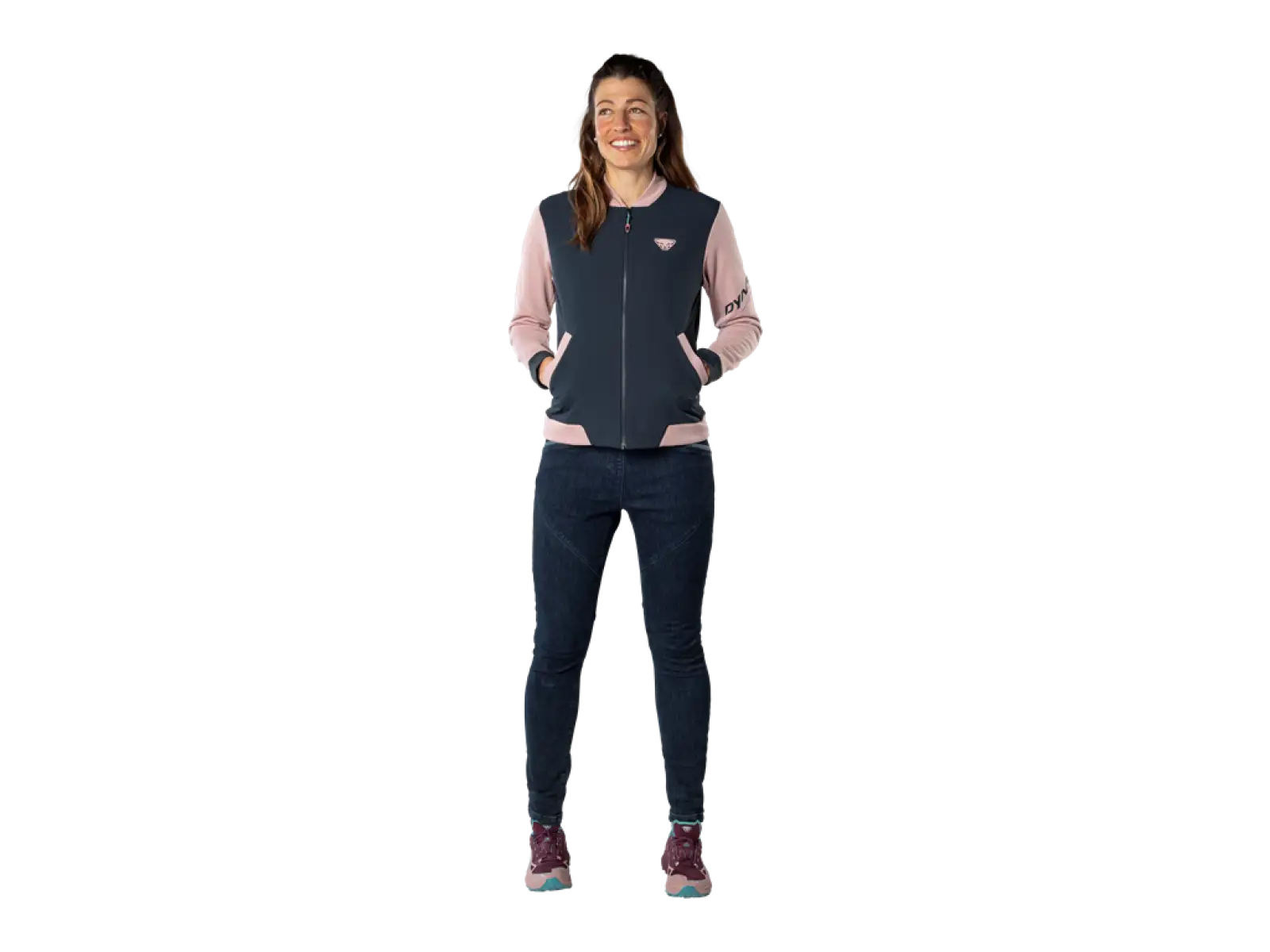 Dynafit 24/7 Polartec Varsity dámská bunda Pale Rose