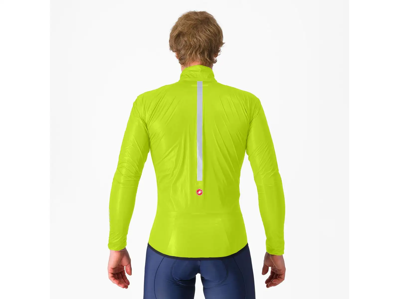 Castelli Squall Shell pánská bunda Electric Lime
