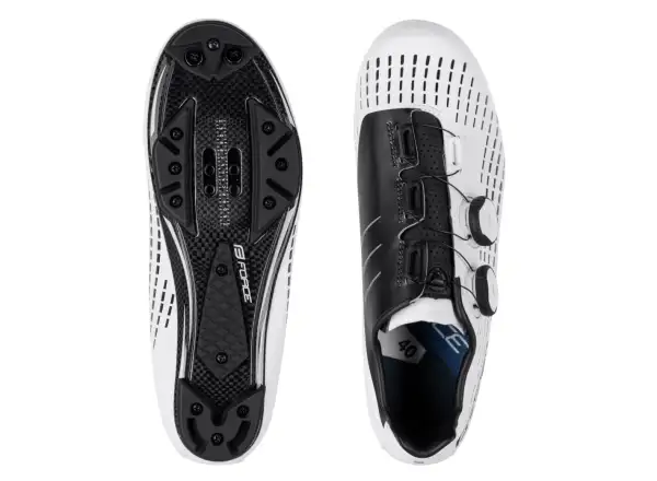 Force Revolt Carbon MTB pánské tretry bílá