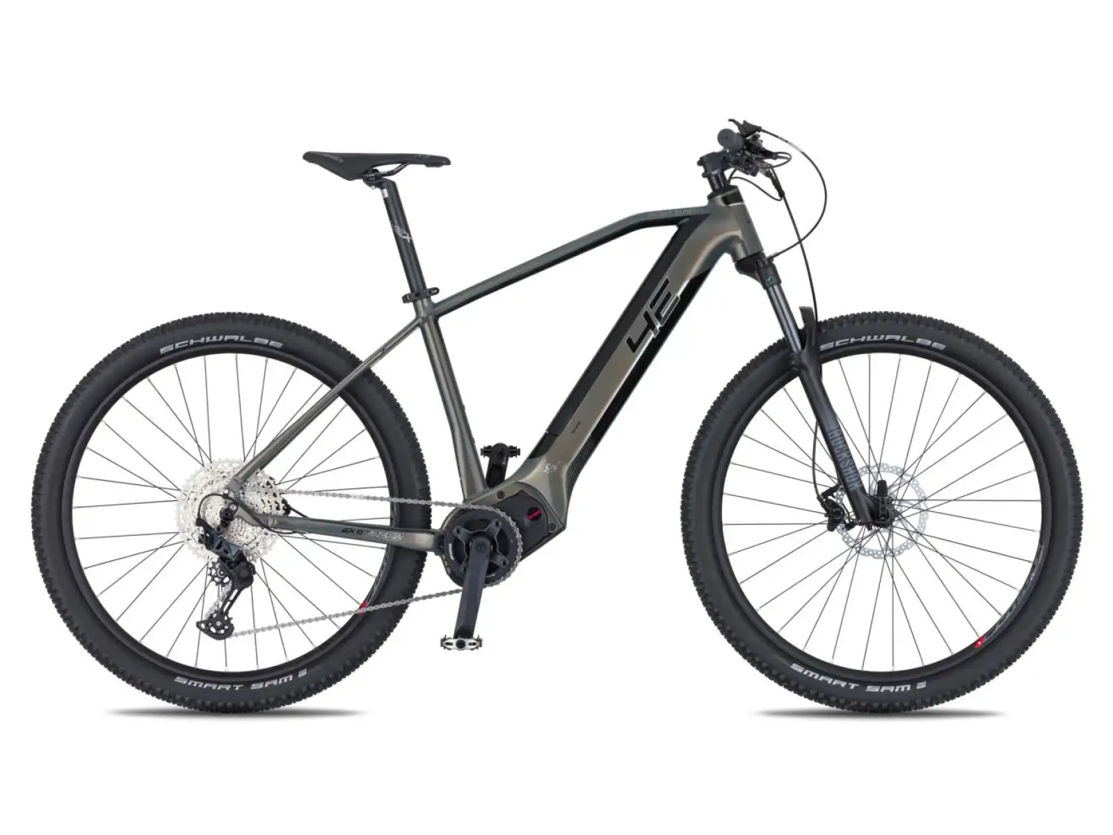 4Ever Exstream Pro 820 horské elektrokolo Grey Diamond/Silver