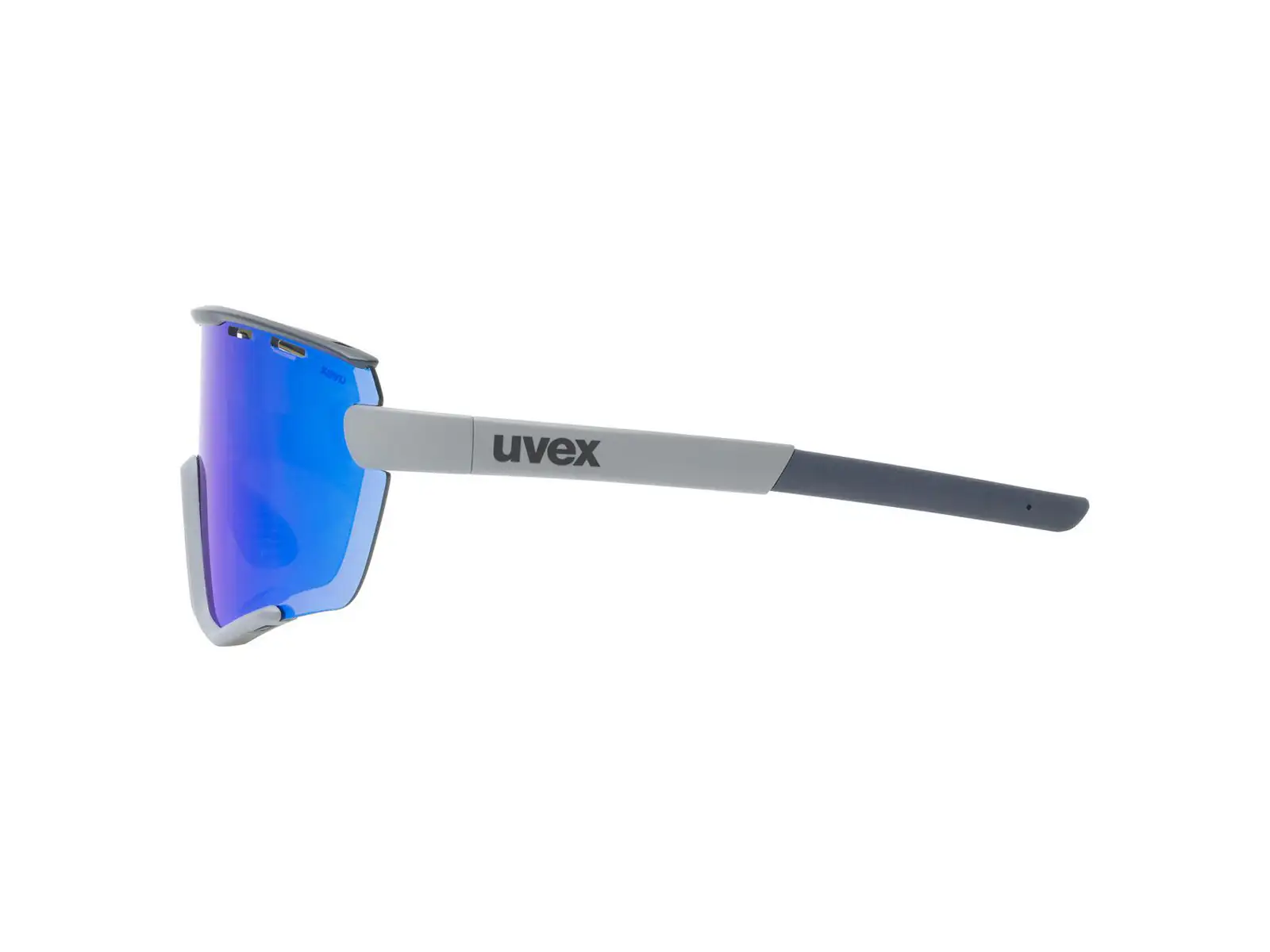 Uvex Sportstyle 236 brýle Rhino Deep Space Mat/ Mirror Blue (Cat. 3) Clear (Cat. 0)