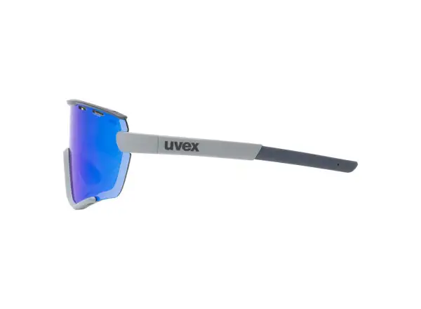 Uvex Sportstyle 236 brýle Rhino Deep Space Mat/ Mirror Blue (Cat. 3) Clear (Cat. 0)