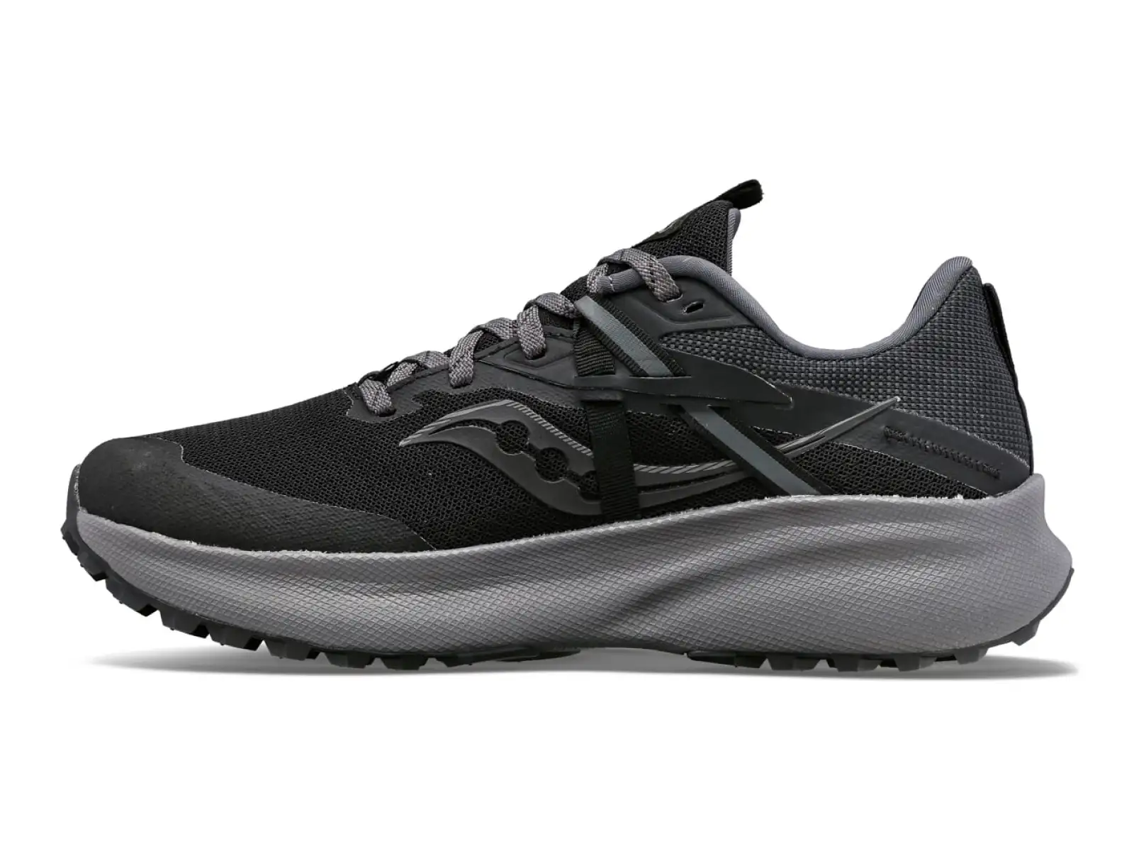 Saucony Ride 15 TR GTX dámské běžecké boty Black/Charcoal