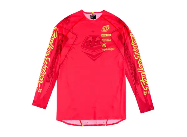 Troy Lee Designs Sprint Ultra Ghostwing pánský dres dlouhý rukáv Infra Red