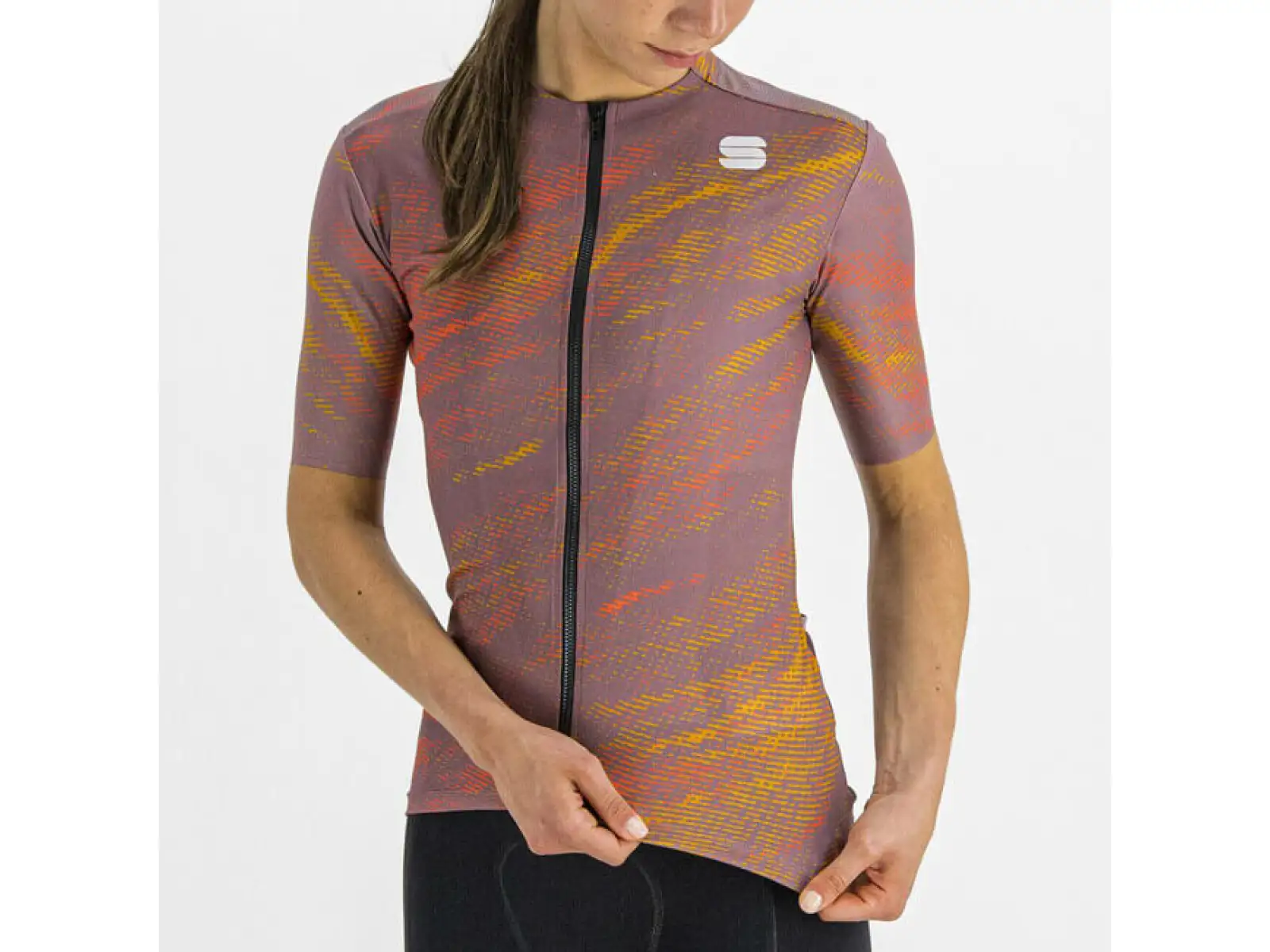 Sportful Cliff Supergiara dámský dres krátký rukáv mauve