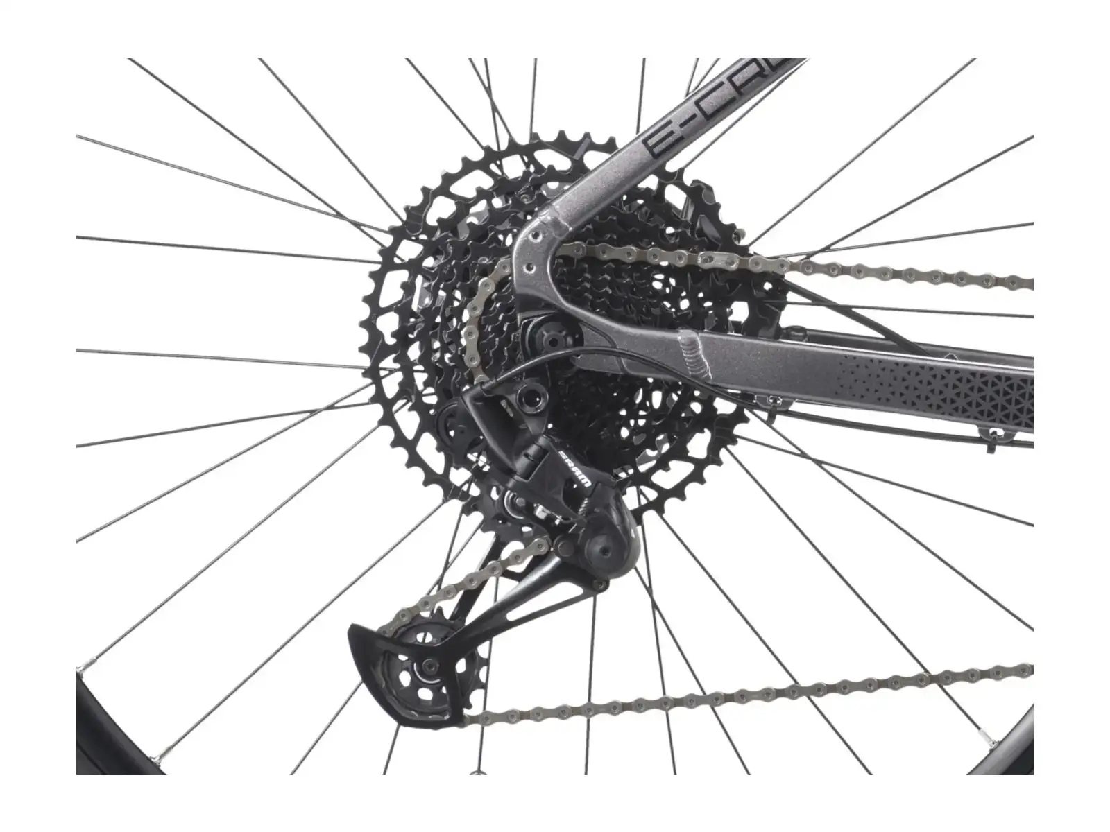 Crussis e-Cross low 9.10-M (720 Wh) krosové elektrokolo
