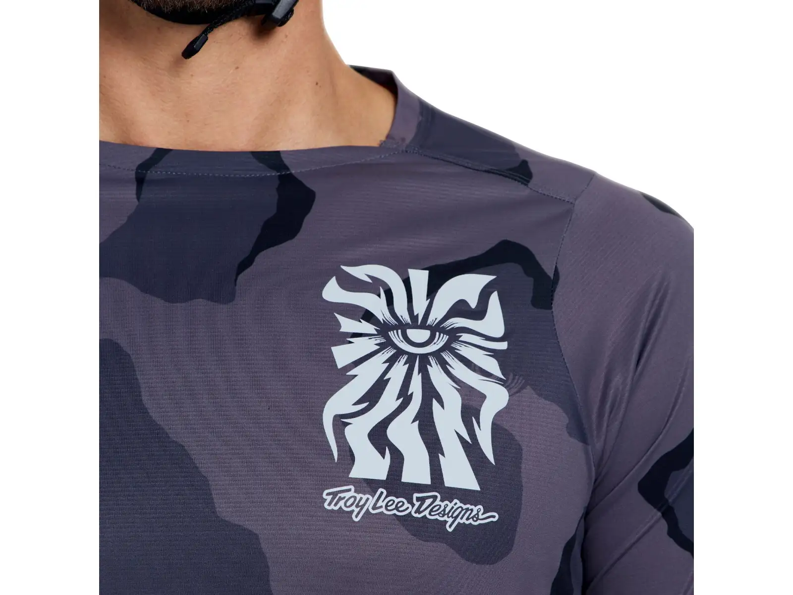 Troy Lee Designs Skyline Pro pánský dres dlouhý rukáv Flow Camo Carbon