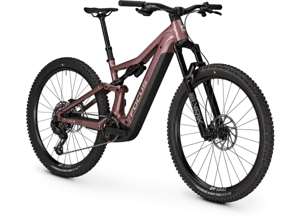 Focus JAM 8 600Wh celoodpružené elektrokolo Mauve / Darkmauve