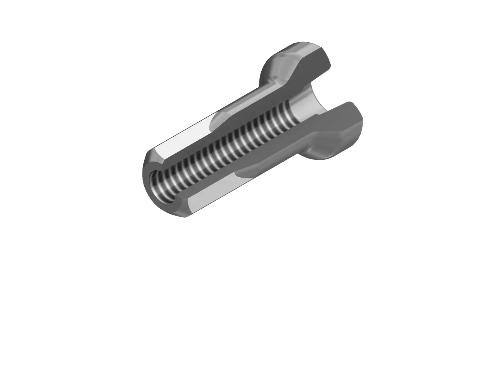 DT Swiss Hidden Alu ProLock nipl 2.0x12 mm stříbrný