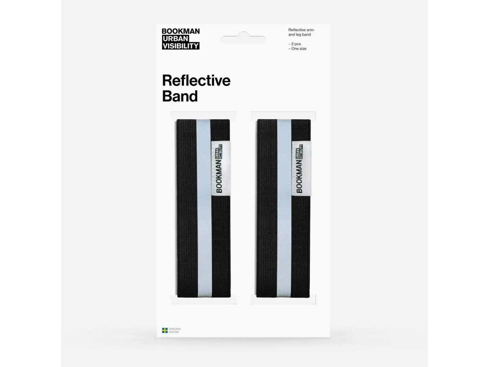 Bookman elastická reflexní páska černá