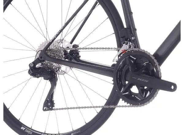 Superior RR 9.5 silniční kolo Matte Carbon / White