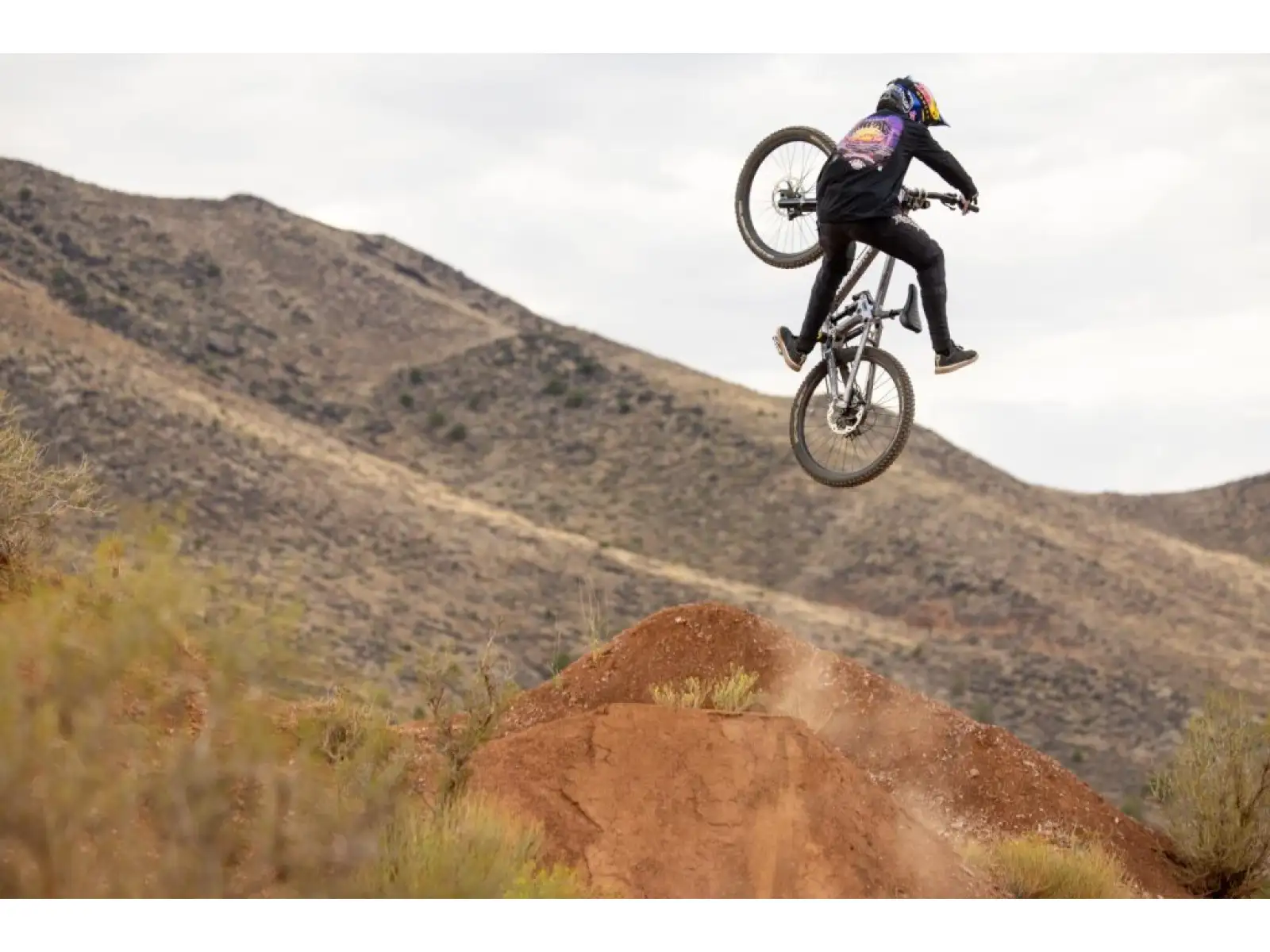 Troy Lee Designs x Red Bull Rampage Valley of Gods pánské triko krátký rukáv Black