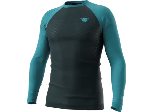 Dynafit Tour Light Merino pánské tričko dlouhý rukáv Storm Blue