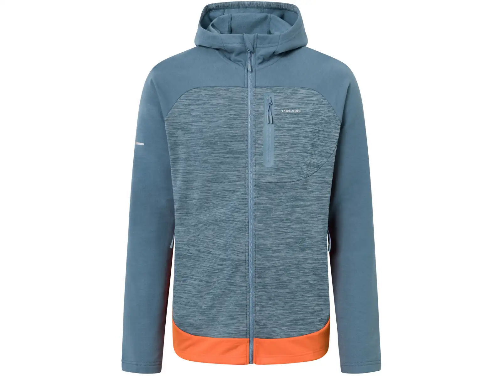 Viking Delmore pánská mikina Grey/orange