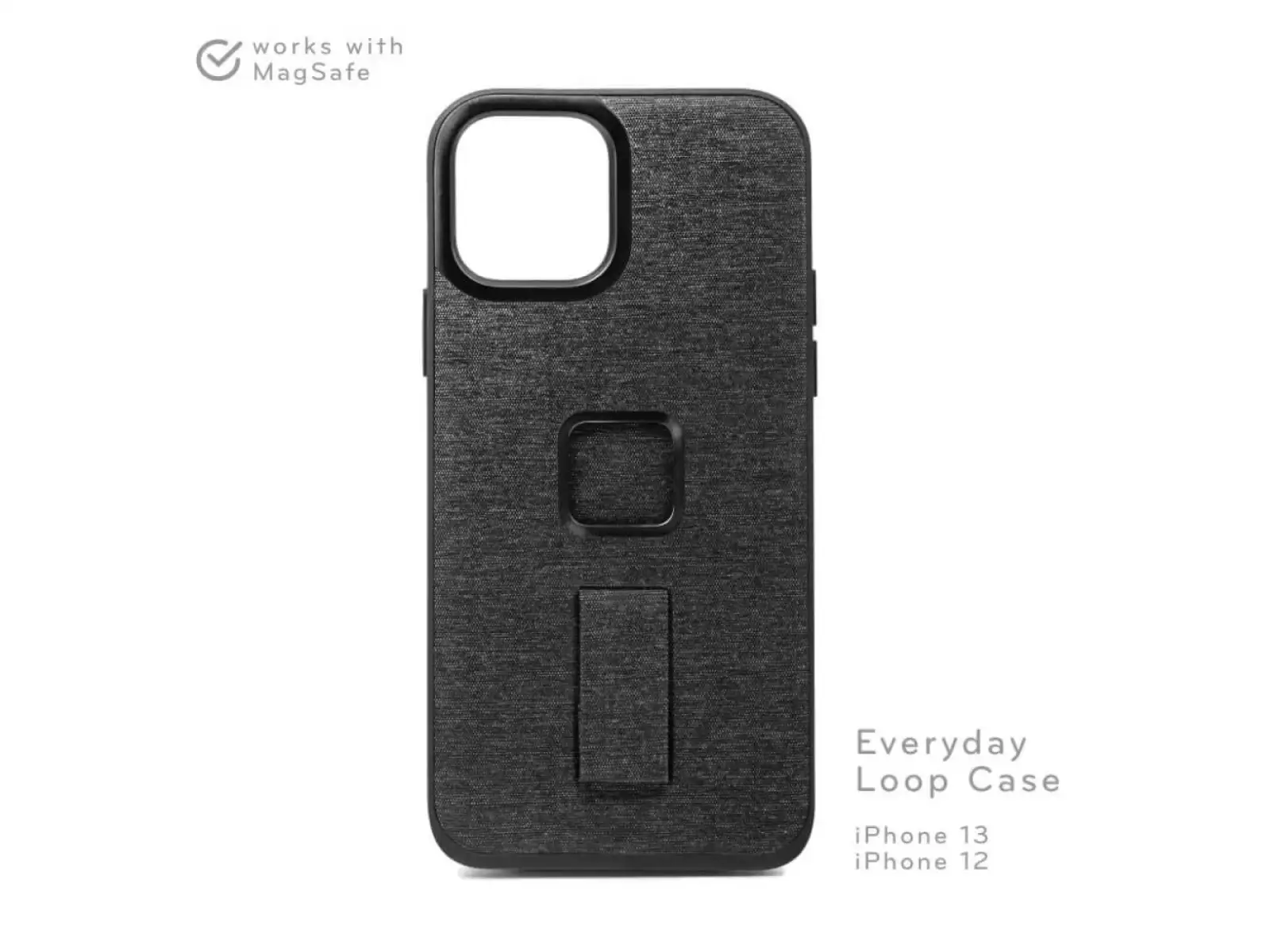 Peak Design Mobile Everyday Loop Case iPhone 12/12 Pro obal na mobil Charcoal