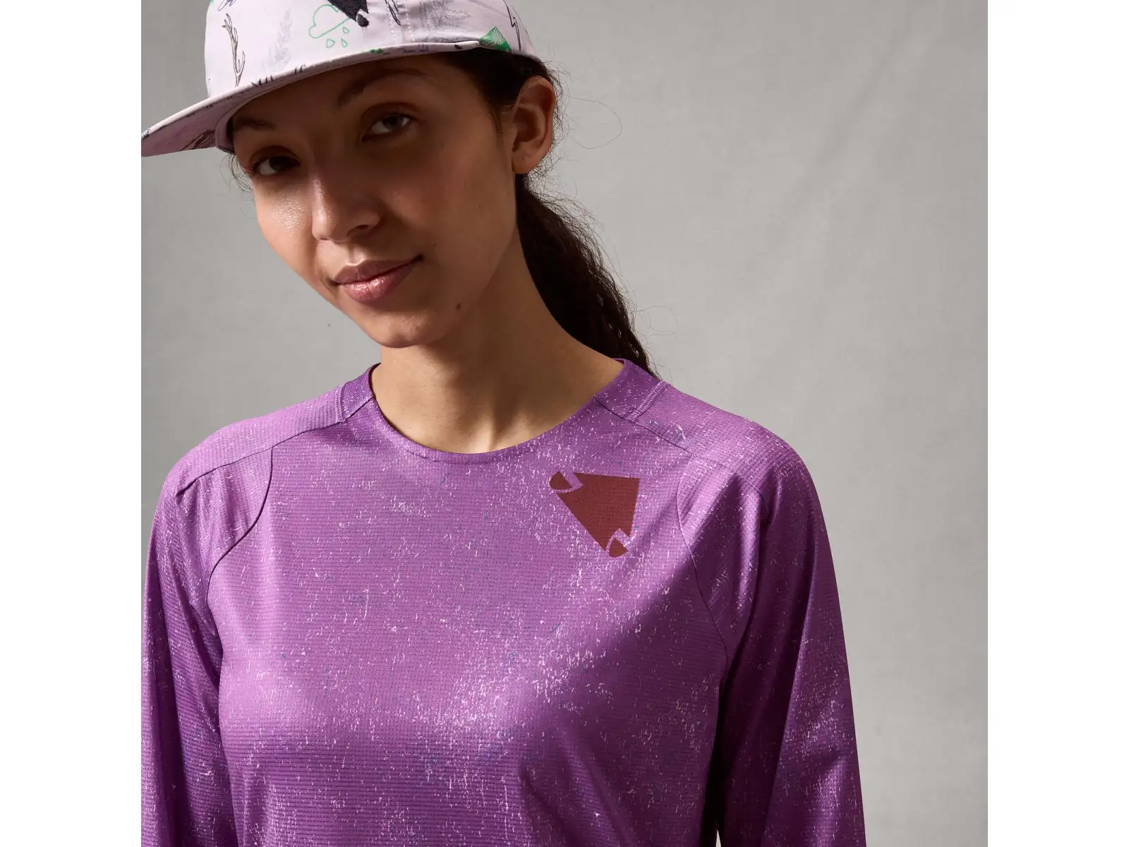 Endura SingleTrack dámský dres dlouhý rukáv Purple