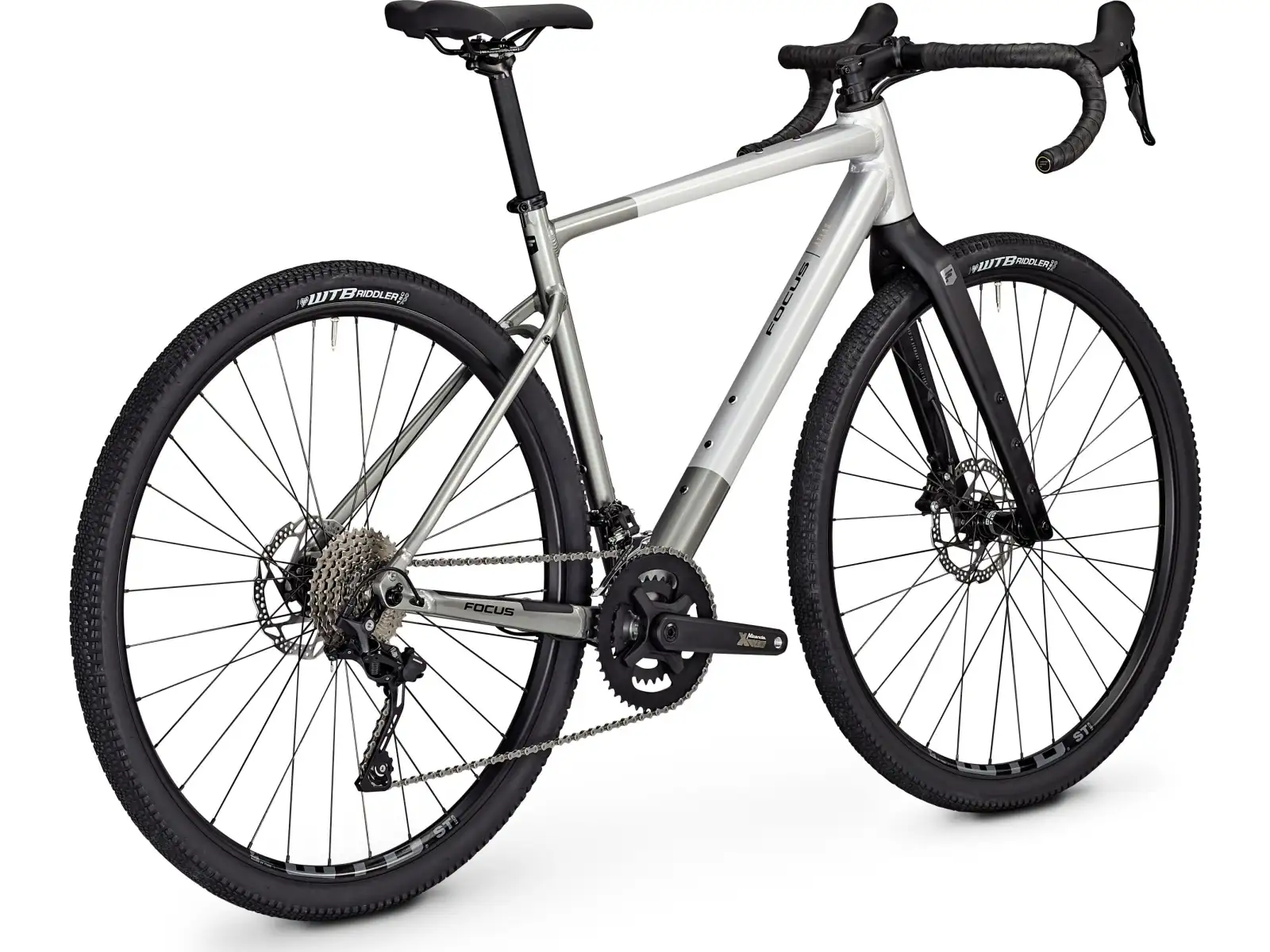 Focus Atlas 6.7 DI gravel kolo Nepalsilver Glossy/Steelgrey Glossy