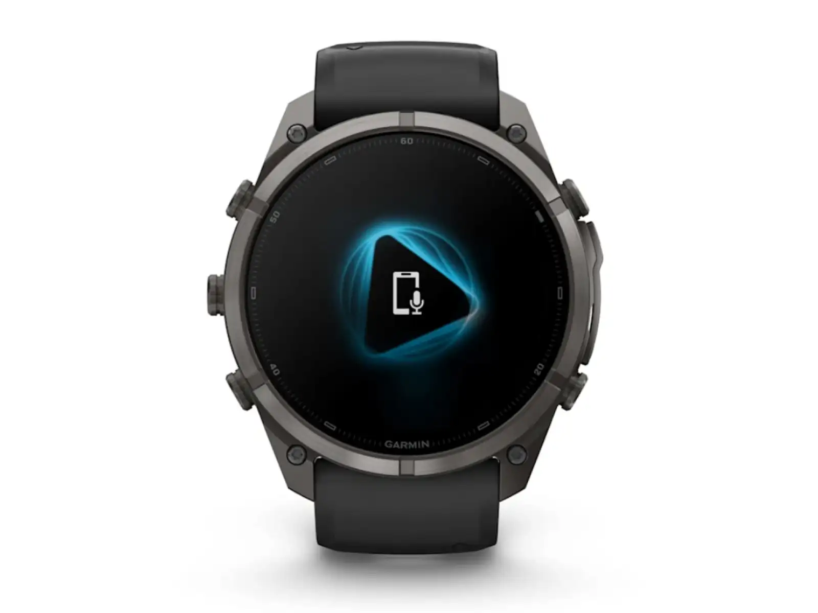 Garmin Fénix 9 Pro inReach 51 mm chytré hodinky Carbon gray DLC Titanium Black/Pebble gray