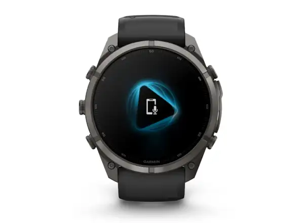 Garmin Fénix 9 Pro inReach 51 mm chytré hodinky Carbon gray DLC Titanium Black/Pebble gray