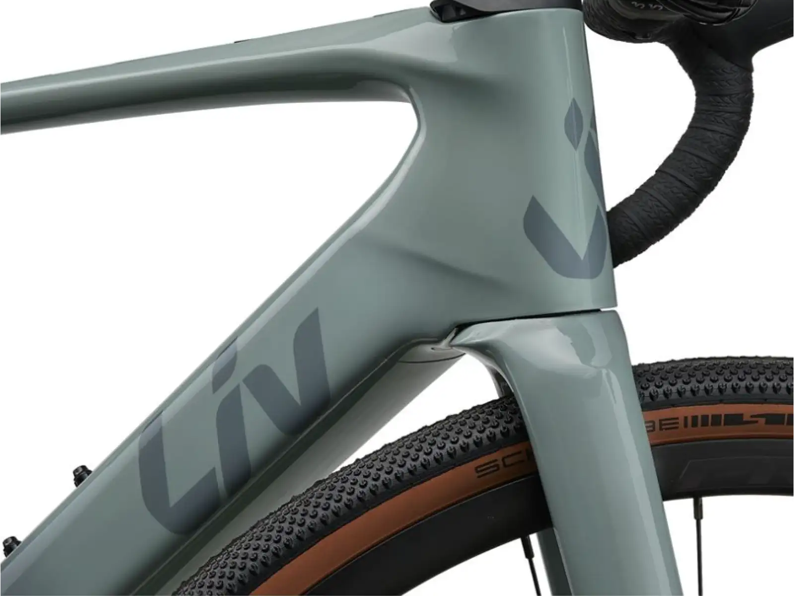 Liv Avail Advanced E+ Elite AR silniční elektrokolo Eucalyptus/Ocean Storm