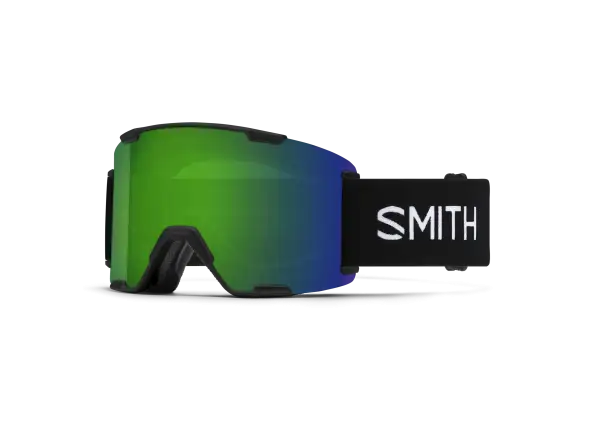 Smith Stash XL lyžařské brýle Black / ChromaPop Sun Green Mirror (2 skla)