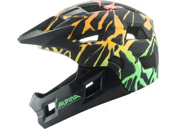 Alpina Rupi dětská přilba Fading-Neon Matt