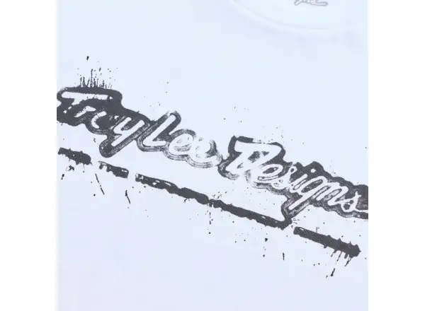 Troy Lee Designs Repeat pánské triko krátký rukáv White