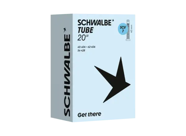 Schwalbe duše MTB 20" 40/62-406/428 Clik ventil 40 mm